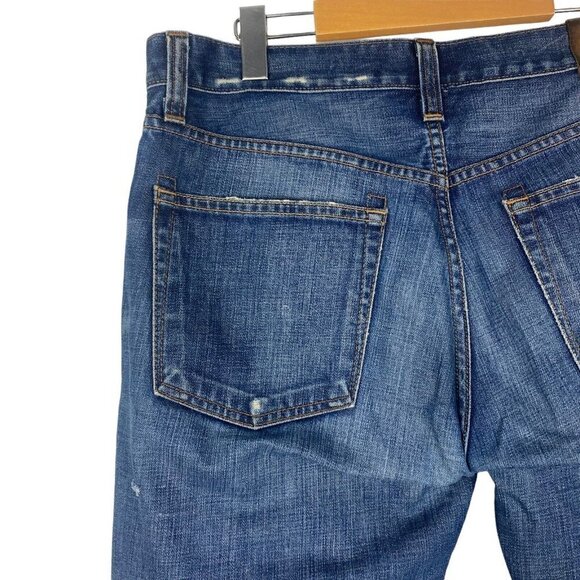 J Brand Men's Blue Kane Slim Straight Leg Distressed Denim Jeans US 33 - Picture 3 of 16